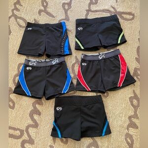 GK Elite shorts lot, 5 pairs, women’s S, like new condition